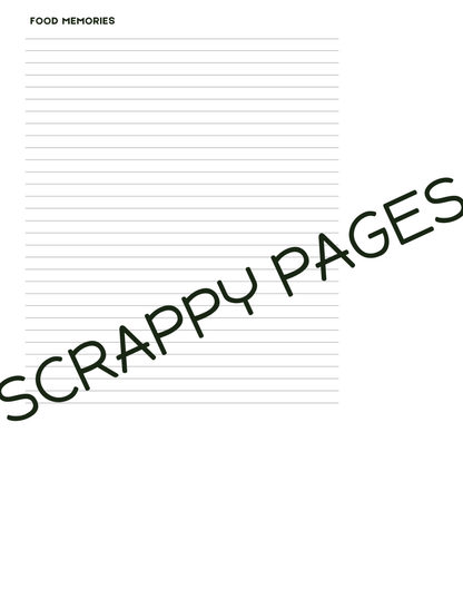 Storybook Recipe Pages: Personal Use