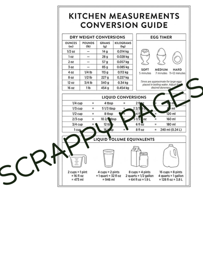 Storybook Recipe Pages: Commercial Use