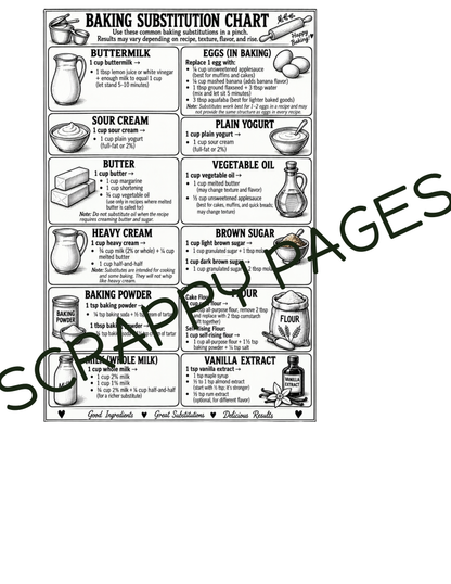 Storybook Recipe Pages: Commercial Use