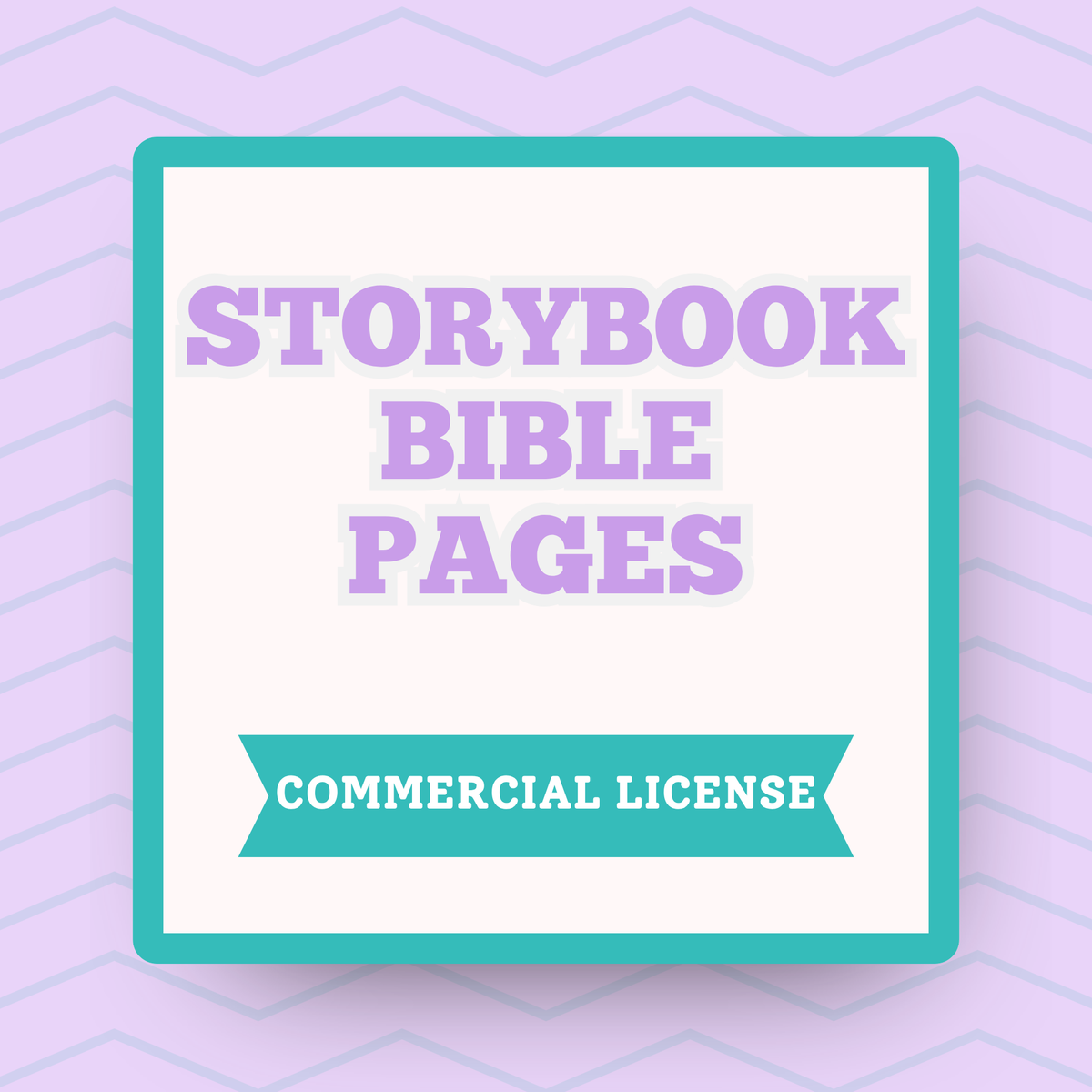 Storybook Bible Pages: Commercial Use