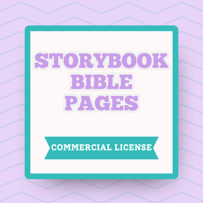 Storybook Bible Pages: Commercial Use
