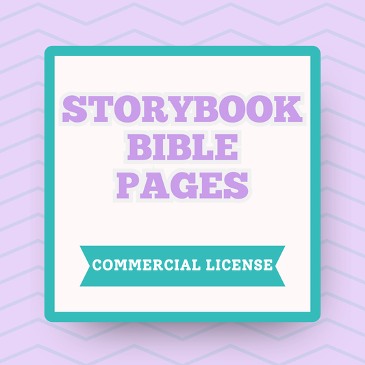 Storybook Bible Pages: Commercial Use