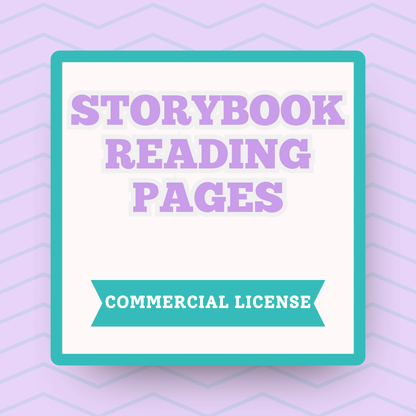 Reading Planner Pages for Storybook Journal: Commercial Use