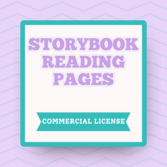 Reading Planner Pages for Storybook Journal: Commercial Use