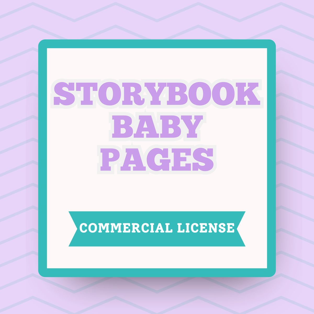 Baby Pages for Storybook Journal: Commercial Use
