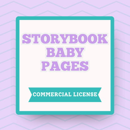 Baby Pages for Storybook Journal: Commercial Use