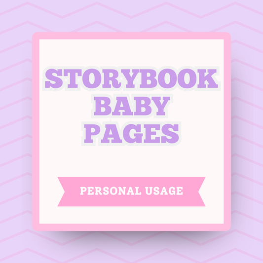 Baby Pages for Storybook Journal: Personal Use
