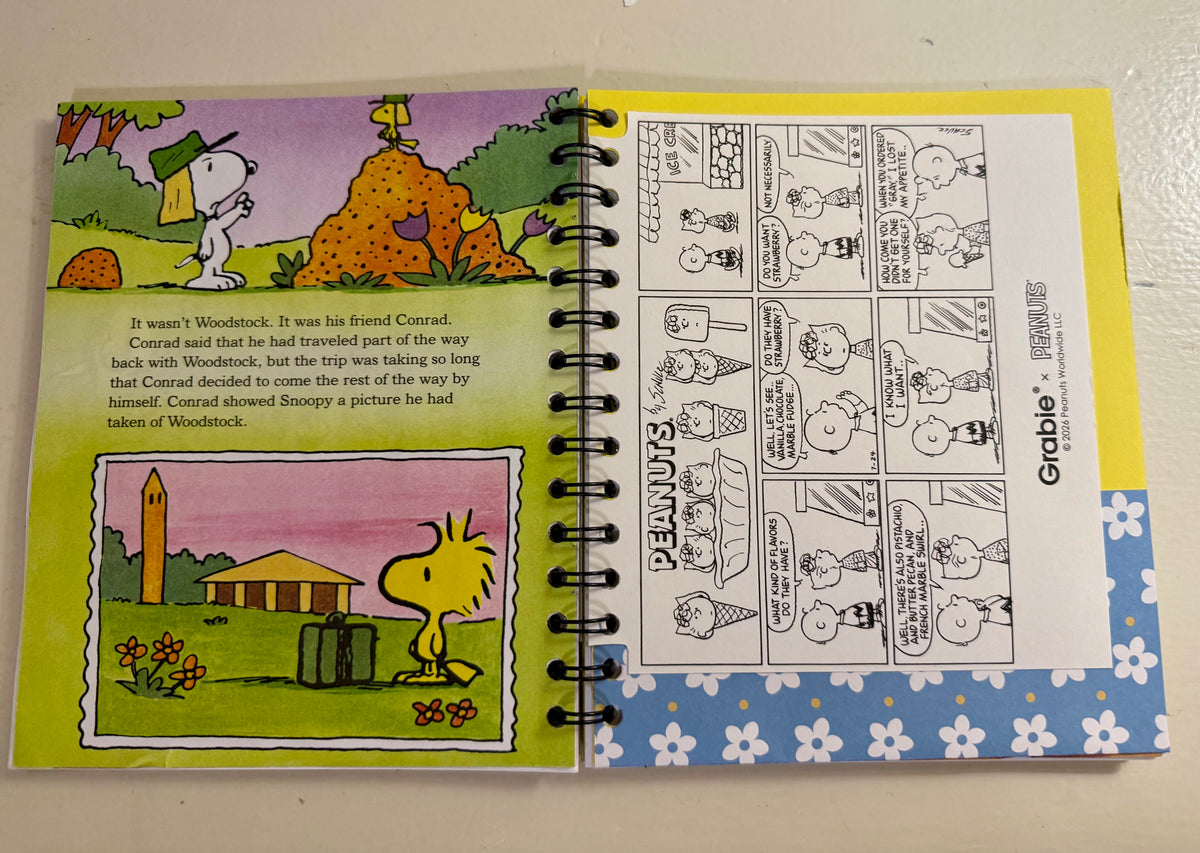 Peanuts Where's Woodstock? Storybook Journal with Grabie Coloring Kit 🐥🎨
