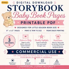 Baby Pages for Storybook Journal: Commercial Use